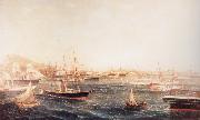 unknow artist Confederate Blockade Runners at St.George-s Bermuda oil painting picture wholesale